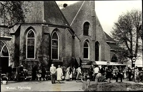 Ak Putten Gelderland, Marktdaag