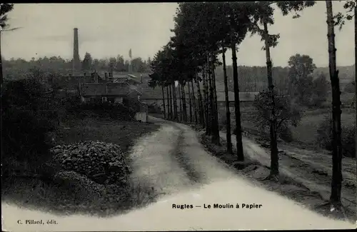 Ak Rugles Eure, Le Moulin à Papier