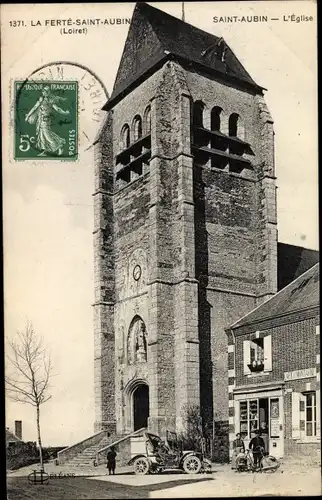 Ak La Ferté Saint Aubin Loiret, l´Église