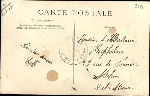 Ak La Ferté Saint Aubin Loiret, l´Église