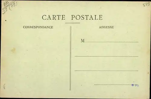 Ak Beaulieu sur Parthenay, Château de la Guyonnère