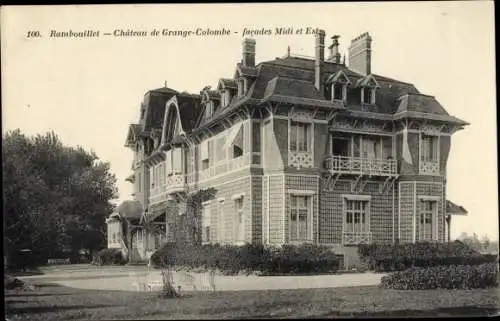 Ak Rambouillet Yvelines, Château de Grange Colombe