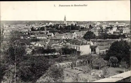 Ak Rambouillet Yvelines, Panorama