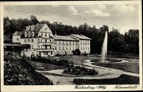 Ak Wartenberg Oberbayern, Kuranstalt