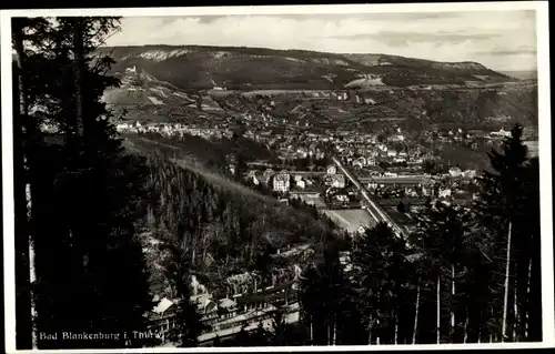 Ak Bad Blankenburg in Thüringen, Panorama