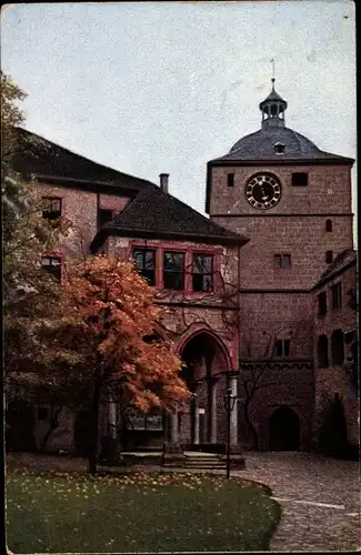 Ak Heidelberg am Neckar, Schlossruine