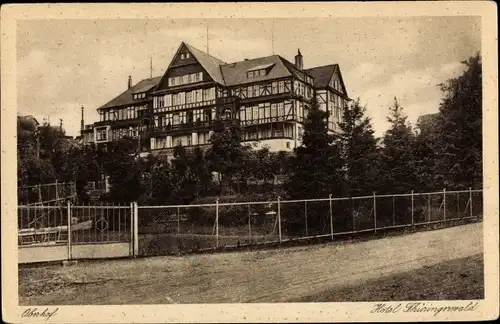 Ak Oberhof im Thüringer Wald, Hotel Thüringerwald
