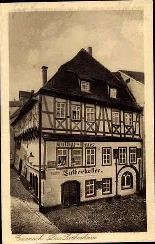 Ak Lutherstadt Eisenach in Thüringen, Lutherhaus