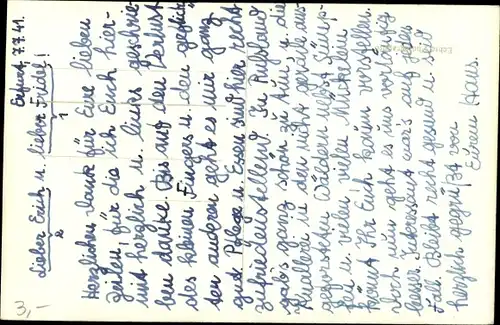 Ak Erfurt in Thüringen, Partie am Dämmchen