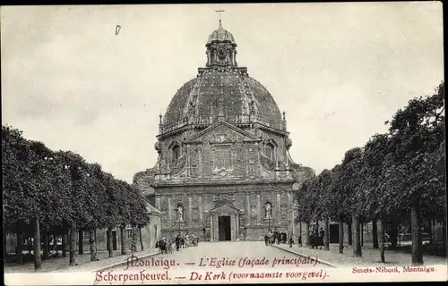 Ak Montaigu Scherpenheuvel Flämisch Brabant, Kirche, Eglise