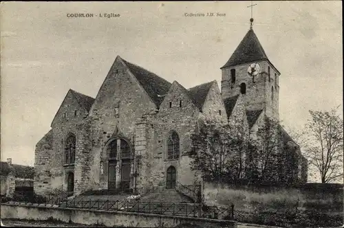 Ak Courlon Yonne, l´Église