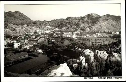 Ak Цетиње Cetinje Montenegro, Panorama