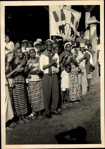 Foto Ak Kindia Guinea, Manifestation pour la République, Rassemblement Démocratique Africain