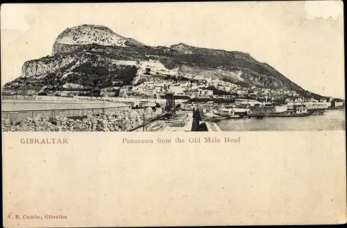 Ak Gibraltar, Panorama from the Old Mole Head