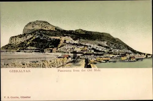 Ak Gibraltar, Panorama from the Old Mole