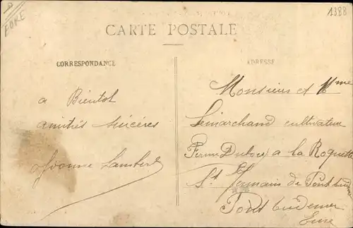 Ak Routot Eure, Vue Générale, Place et Église