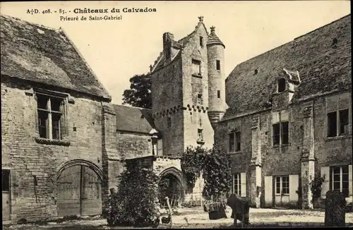 Ak Calvados, Châteaux, Prieuré de Saint Gabriel