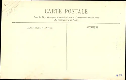 Ak Ferrières en Gâtinais Loiret, l´Église Saint Pierre