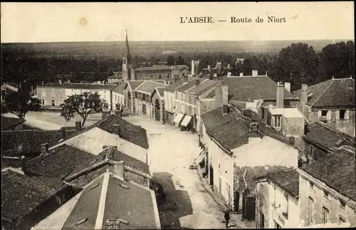 Ak L Absie Deux Sevres, Route de Niort