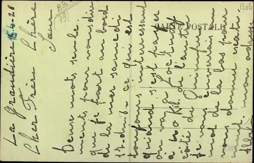 Ak L Absie Deux Sevres, Route de Niort