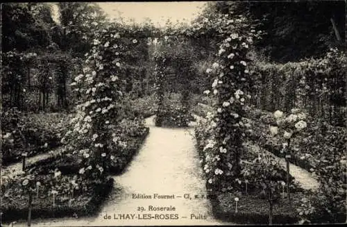 Ak L’Haÿ-les-Roses Val de Marne, Roseraie, Puits