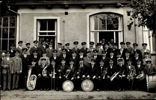 Foto Ak Gruppenbild Orchester