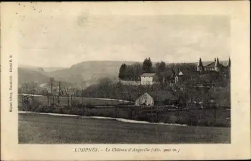 Ak Hauteville-Lompnes Ain, Le Château d' Angeville