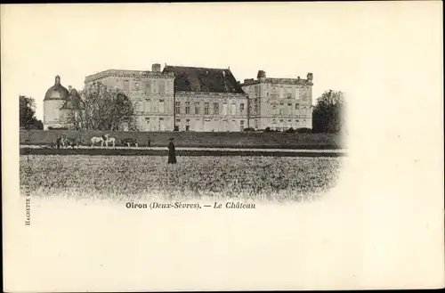 Ak Oiron Deux Sèvres, Le Château