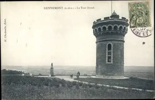 Ak Dennemont Yvelines, La Tour Duval