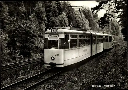 Ak Waldbahn, Tabarz, Thüringer Waldbahn Linie 4