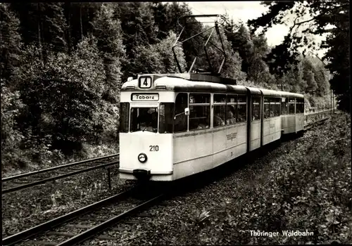 Ak Waldbahn, Tabarz, Thüringer Waldbahn Linie 4