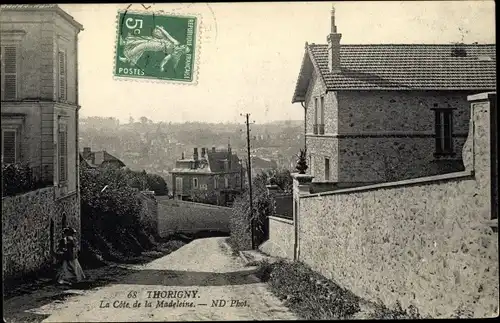 Ak Thorigny sur Marne Seine et Marne, La Côte de la Madeleine