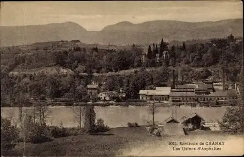 Ak Chanay Ain, Les Usines d'Asphaltes