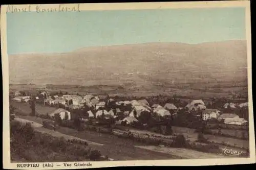 Ak Ruffieu Ain, Gesamtansicht