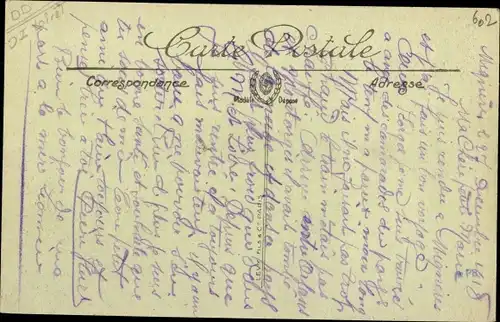 Ak Montargis Loiret, La Rue du Loing