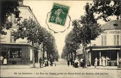 Ak La Garenne Colombes Hauts de Seine, Rue de l´Aigle, Charcuterie