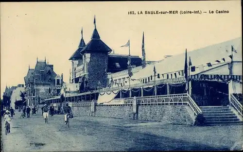 Ak La Baule-Escoublac Loire-Atlantique, Le Casino