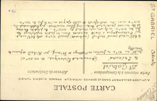 Ak Bayeux Calvados, Saint Gabriel, Le Prieure, Détails