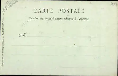 Ak Bayeux Calvados, Saint Gabriel, Église, Abside