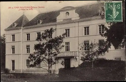 Ak Chef Boutonne Deux Sèvres, L´Hôtel de Ville