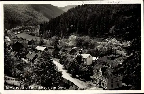 Ak Ohrdruf in Thüringen, Blick in den Grund