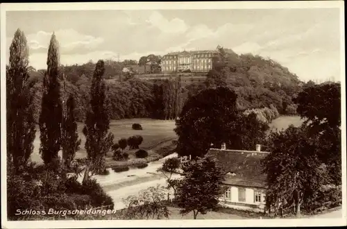 Ak Burgscheidungen Laucha an der Unstrut, Schloss