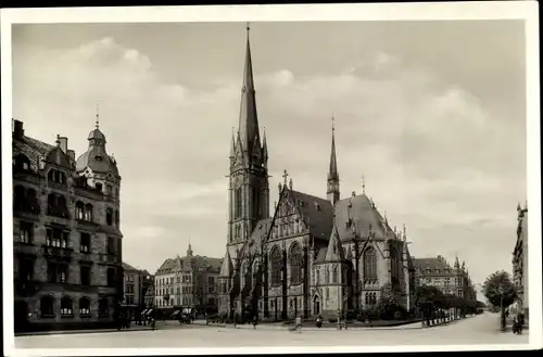 Ak Saarbrücken im Saarland, Johanniskirche