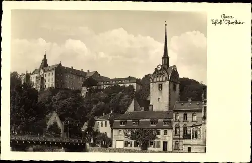 Ak Gera in Thüringen, Schloss Osterstein