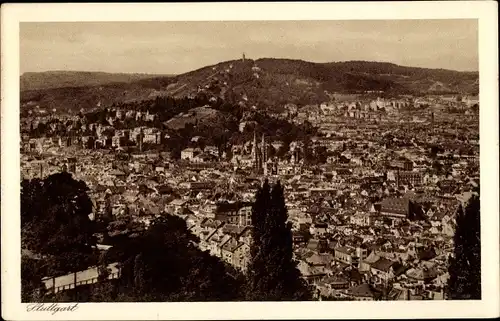 Ak Stuttgart am Neckar, Panorama