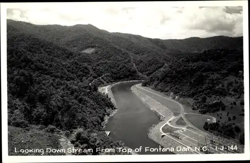 Ak Fontana dam North California, Panorama