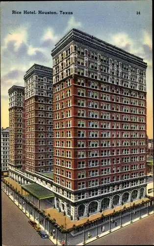 Ak Houston Texas USA, Rice Hotel