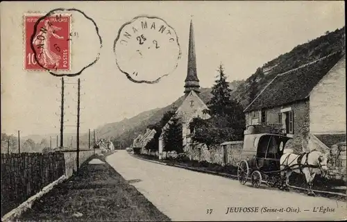 Ak Jeufosse Yvelines, L'Eglise