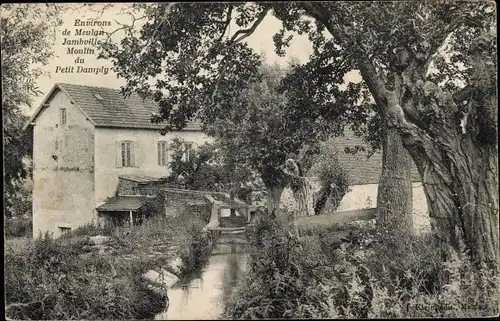 Ak Jambville Yvelines, Moulin du Petit Damply