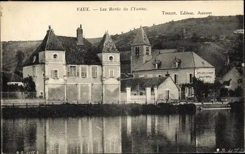 Ak Vaux Yonne, Les Bords de l´Yonne